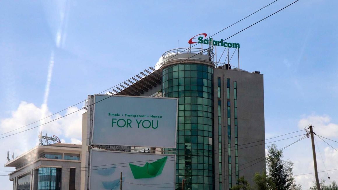 Safaricom headquarters in Nairobi. 