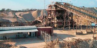 Tanzania mining site