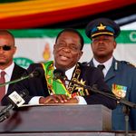 Zimbabwean President Emmerson Mnangagwa 