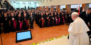 pope mass