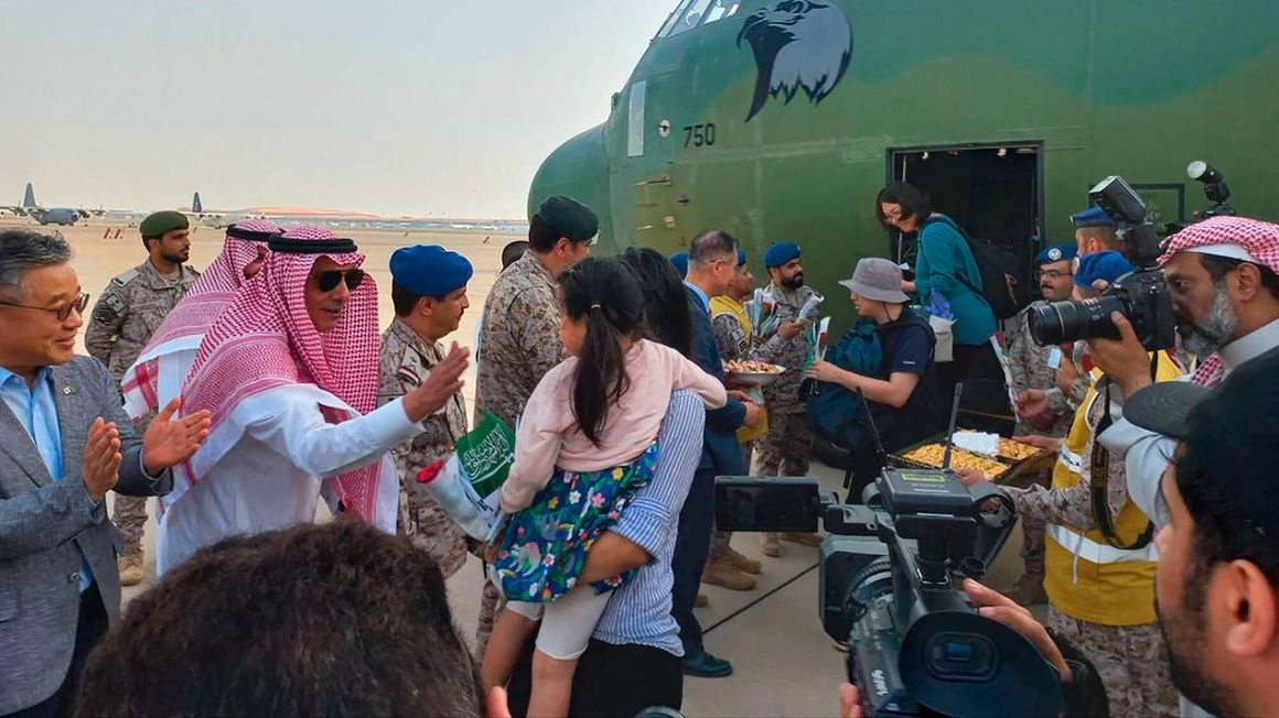 Saudi Arabia evacuation exercise