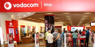 Vodacom shop