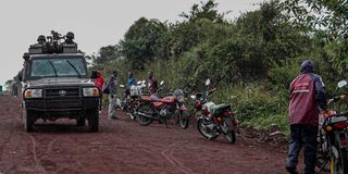 congolese army truck