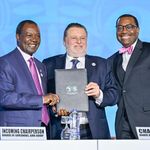 Njuguna Ndung'u, Hassan Abdalla, Akinwumi Adesina 