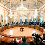 Putin meets African leaders