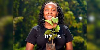 Climate activist Elizabeth Wathuti