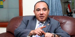 Egyptian Ambassador to Kenya Wael Nasr Eldin Attiya