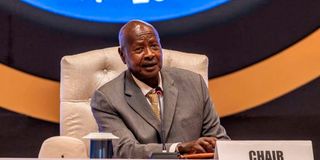 Uganda President Yoweri Museveni