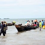 Fishermen at Gazi beach in Msambweni