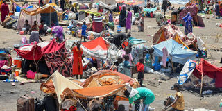 South Sudanese who fled the war in Sudan