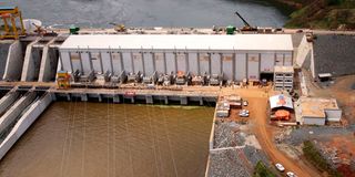 Bujagali hydro power project.