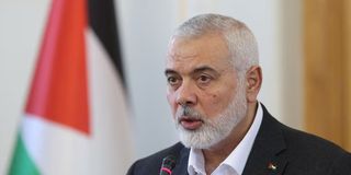Hamas leader Ismail Haniyeh