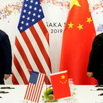 Donald Trump and Xi Jinping 