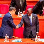 William Ruto and Xi Jinping