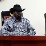 Salva Kiir and First Vice President Riek Machar.
