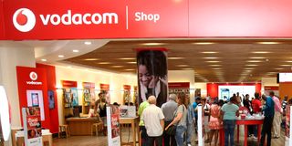 Vodacom shop