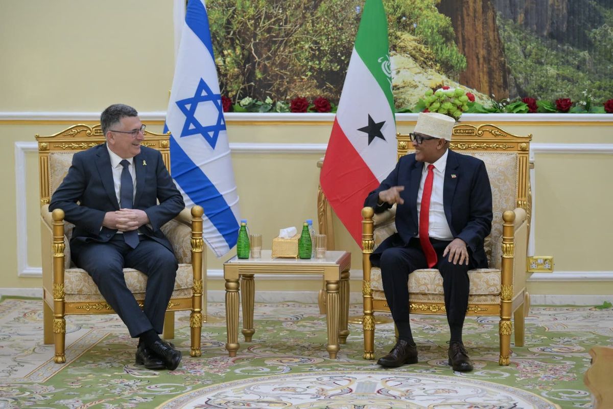 Israel defiant on Somaliland recognition as Somalia protests Gideon Sa’ar ...