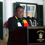 Zimbabwe President Emmerson Mnangagwa.