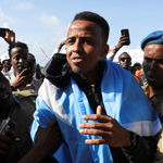 Somali referee Omar Abdulkadir Artan