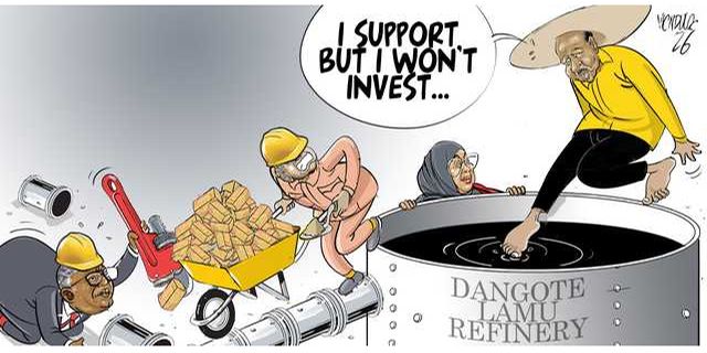 Sign Lesson Cartoon Private capital and the lesson of Lamu for Africa - The EastAfrican
