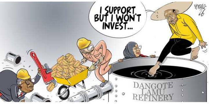 Sign Lesson Cartoon Private capital and the lesson of Lamu for Africa - The EastAfrican