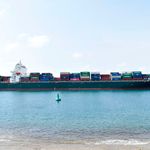 Malta flagged ship calls at the Port of Mombasa